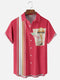 Men's Christmas Funny Graphic Short Sleeve Hawaiian Shirt